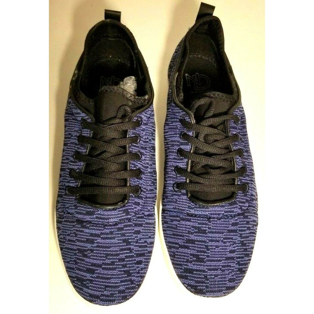 Women's Comfort Sneakers Royal Blue & Black Slip-On NEW Size US 9.5